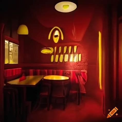 Satirical image of a popular fast-food chain on Craiyon