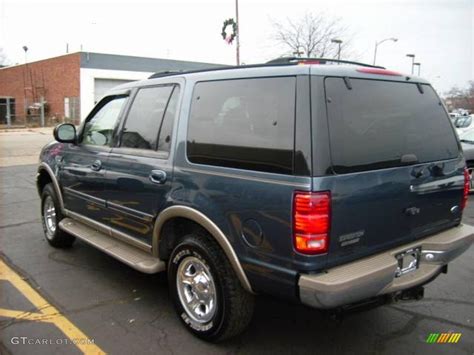 2000 Medium Wedgewood Blue Metallic Ford Expedition Eddie Bauer 4x4 22215237 Photo 7