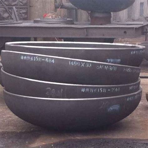 1000mm Pressure Vessel Tank Head Stainless Steel Oval Hemispherical