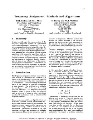 Fillable Online Ftp Rta Nato Frequency Assignment Methods And