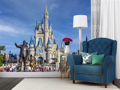 WDW Hub Disney Removable Wallpaper by William Drew Photography