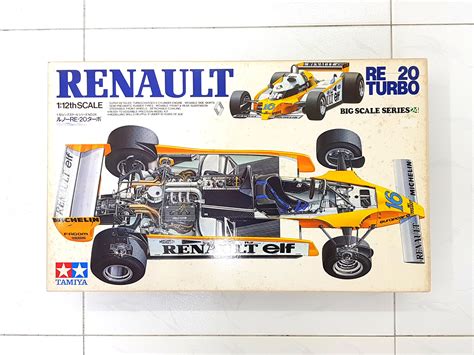 Tamiya Renault Re Turbo Big Scale Series Formula Grand Prix