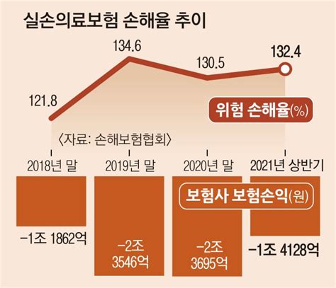 3조 적자 내년 또 ‘실손보험료 폭탄 서울신문