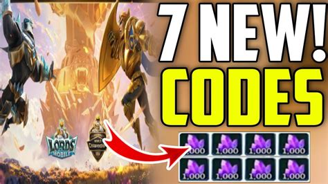 New Codes Lords Mobile Redeem Codes In May Code Lords