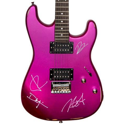 Clutch Band Signed G And L Purple Passion Custom Classic Styled Electric