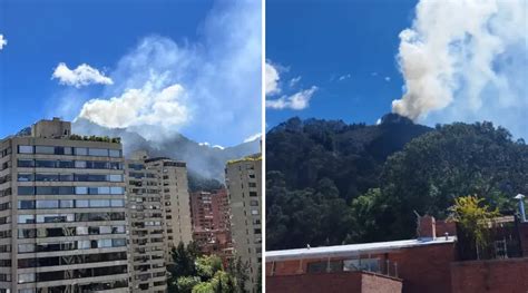 Grave Incendio En Los Cerros Orientales De Bogotá