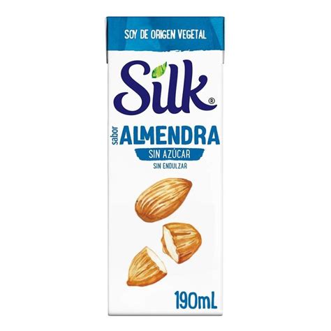 Alimento L Quido Silk Almendra Sin Az Car Ml Walmart