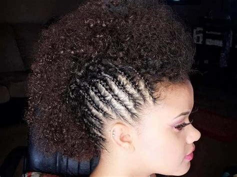 10 Of The Best Cornrow Braided Mohawks For Women