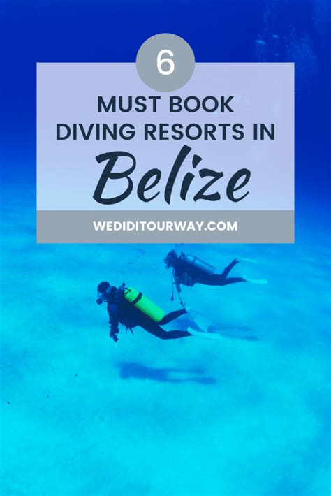 6 scuba diving resorts in Belize you need to visit