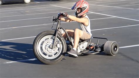 125cc BIG WHEEL DRIFT TRIKE BUILD PROJECT - YouTube