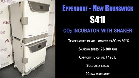 Eppendorf New Brunswick S I Co Incubator With Shaker S Shaker