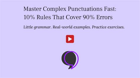 Ebook And Course On Punctuation Lemon Grad