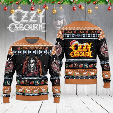 Ozzy Sweater Christmas Ng Solic Merch