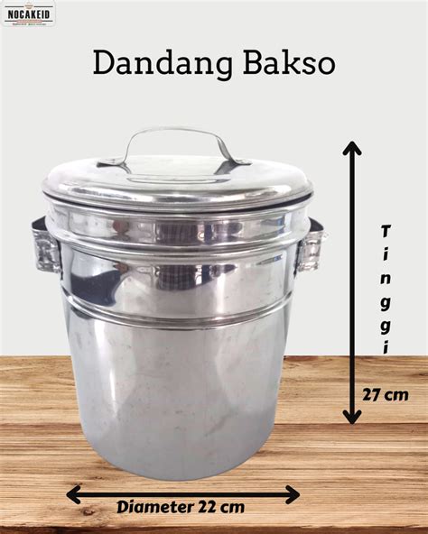 Jual Dandang Bakso Mini Stainless Dandang Bakso Panci Bakso Di Seller