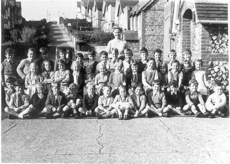 Infants Class Photograph 1956 Rottingdean Infantsjunior Schools My