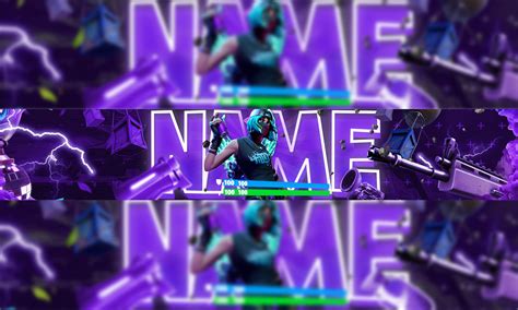 Fortnite Youtube Banner Art