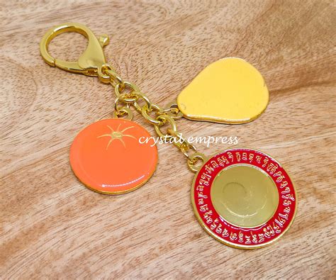 Feng Shui Tai Kat Tai Ley Windfall Amulet Keychain Etsy