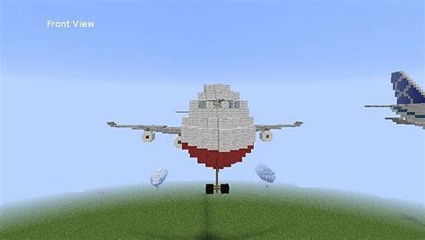 Boeing 747 8i Intercontinental Minecraft Map