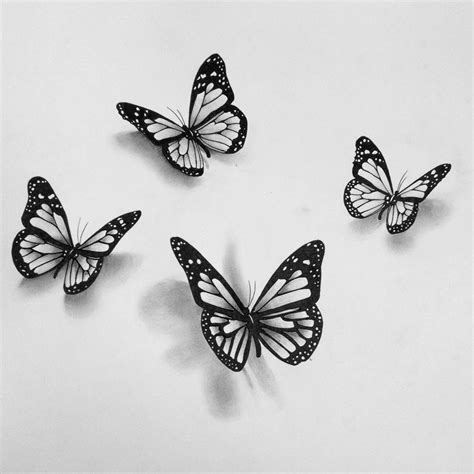 Tattoo Butterfly Art Drawing Drawing Skill