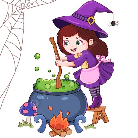 Witch Potion Png Picture Witch Halloween Refining Magic Green Potion