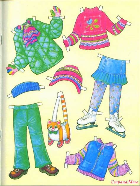 Кукла Ляля 4 года - Бумажные куклы и животные - Страна Мам