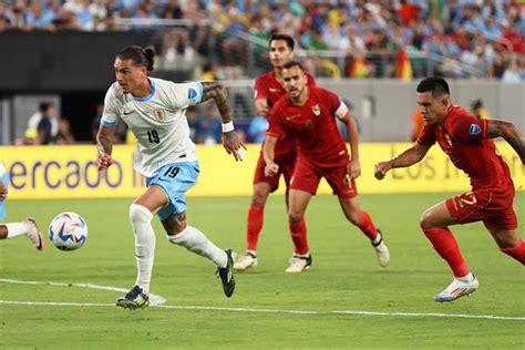 Uruguay golea a Bolivia y así quedó la tabla de posiciones de la Copa