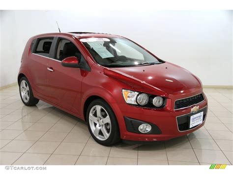 Crystal Red Tintcoat Chevrolet Sonic Ltz Hatch Photo