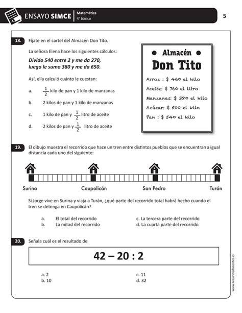 Guia De Aprendizaje Matematica Educacion Primaria MAT1 Ccesa007 Pdf