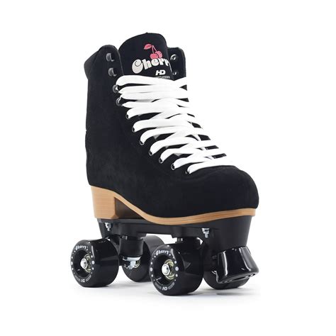 Patins Quad Hd Cherry Rodas Tradicional Abec Preto Caramelo