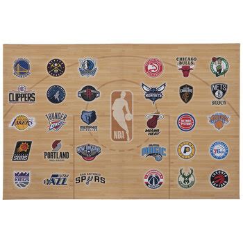 NBA Teams Vector Logos Collection Of The 30 National Basketball ...