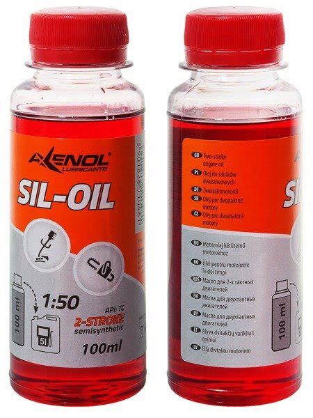 AXENOL OLEJ DO MIESZANKI PALIWA 2T CZERWONY 100ML SIL OIL Cena