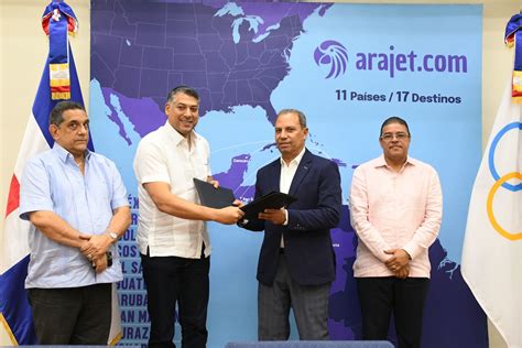 Arajet será línea aérea oficial de la delegación irá a Juegos de El