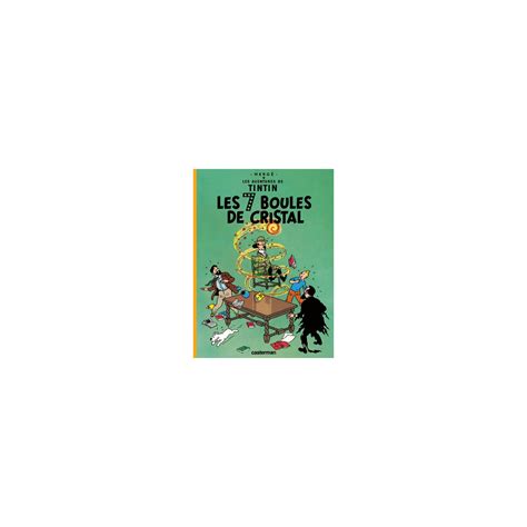 BD Les Aventures De Tintin Tome 13 Les Sept Boules De Cristal