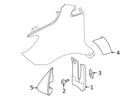 Mercedes Benz Fender Molding K World