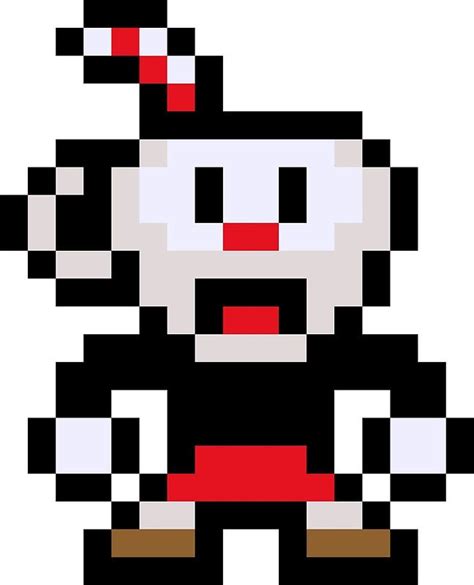 CupHead Pixel Art