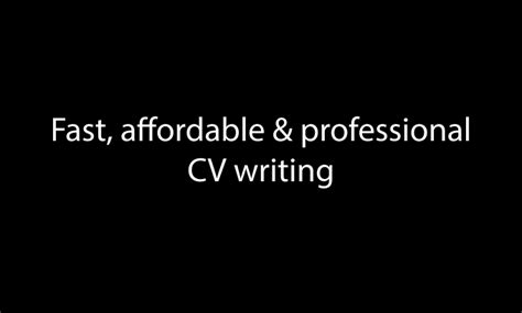 Create A Basic Yet Effective Cv To Kickstart Your Job Search By