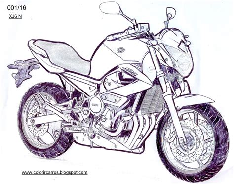 Desenhos De Motos Para Desenhar - Desenho De Motos Para Imprimir - NAZAEDU