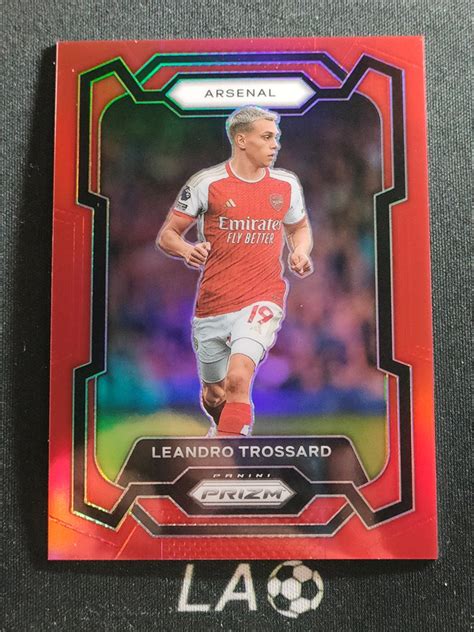 LA足球2024 PANINI PRIZM LEANDRO TROSSARD 英超pz 阿森纳 莱安德罗 特罗萨德 比利时 布莱顿 红折