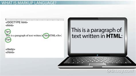 Markup Language: Definition & Examples - Lesson | Study.com