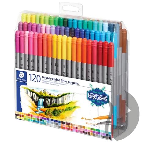 Staedtler Design Journey Twin Tip Pen Oboustrann Fixy Sada Ks