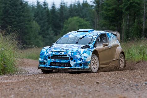 Ford Fiesta Rs Wrc Prototype Development Hits Gravel