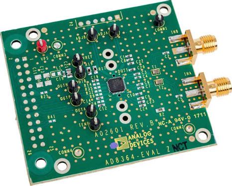 AD8364 EVALZ Reference Design RF Power Detectors Arrow