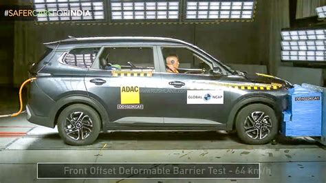 Kia Carens Safety Rating Is Stars Global Ncap Crash Test June