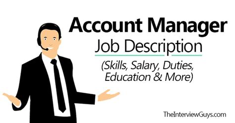 Account Manager Job Description Skills Salary Education Duties And More