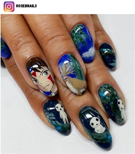 54 Stunning Studio Ghibli Nail Art Designs Nerd About Town