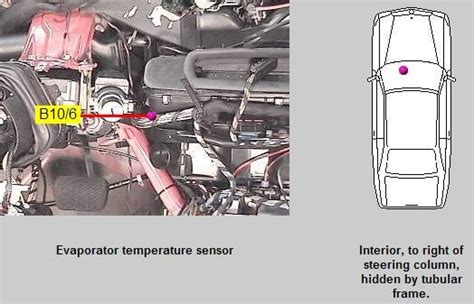 Mercedes W211 Evaporator Temperature Sensor