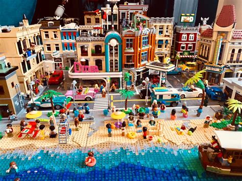 Lego City Moc Lego Friends Reiterhof Lego Stadt Lego Bauen