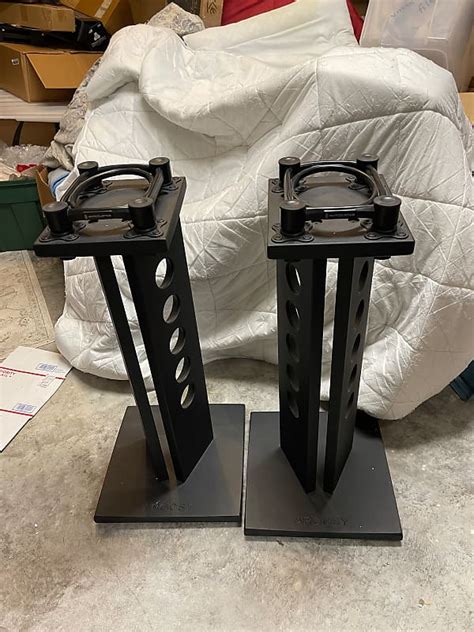 Argosy Spire I Studio Monitor Stands Black Reverb