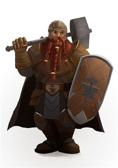 Dnd Commission Dwarf Cleric Of Moradin By Sikama 78 On Deviantart