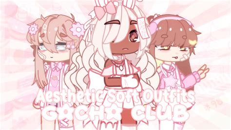 Aesthetic Soft Cute Outfits 6 Gacha Club Youtube